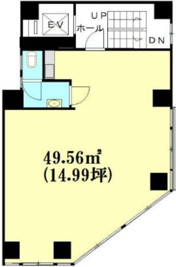 井口ビル 2階 間取り図