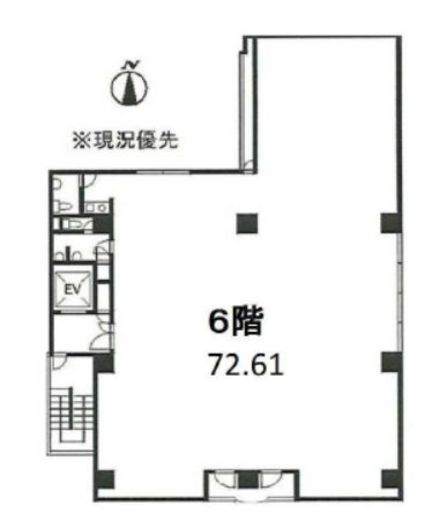 久保田ビル 6階 間取り図