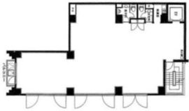 カイセイ八丁堀ビル 5階 間取り図