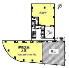 水天宮北辰ビル 9階 間取り図