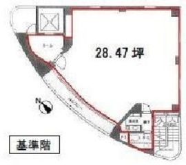 陽光日本橋馬喰町ビル 3階 間取り図