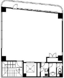 アライズ第3ビル 6階 間取り図