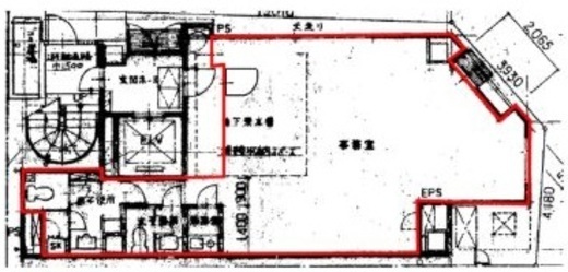 東京リアル岩本町ビル 1階 間取り図