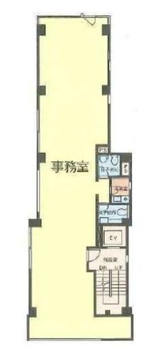 岩藤ビル 2階 間取り図