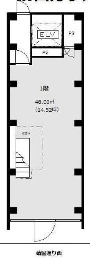 新宿NOAビル 1階 間取り図