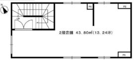 神楽坂YSビル 2階 間取り図