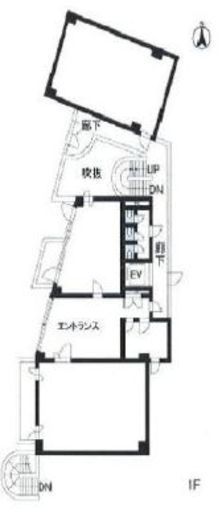 (仮称)西早稲田2丁目ビル 1階 間取り図