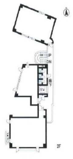 (仮称)西早稲田2丁目ビル 2階 間取り図
