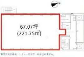 毛利ビル(神楽坂) 5階 間取り図