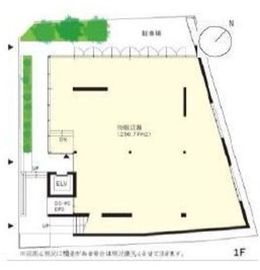 代官山(猿楽町)新築PJ 1階 間取り図