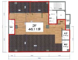 リードシー秋葉原ビル 2階 間取り図