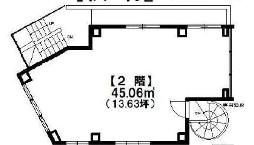 INTEGRE代官山 2階 間取り図
