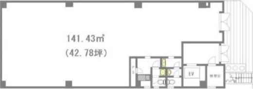 星野第一ビル 1階 間取り図