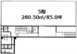 岩本町ビル 5階 間取り図