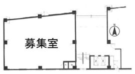 ダヴィンチ千駄ヶ谷 1階102 間取り図