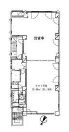 ニューライフビル 501 間取り図