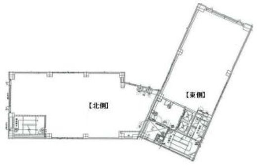 シンコー・ミュージック・プラザ 3階北 間取り図
