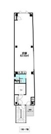 渋谷UPJビル 5階 間取り図
