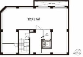 OMB東麻布 B1階 間取り図