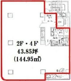 EST秋葉原(旧:藤井ビル(秋葉原)) 4階 間取り図