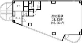 加瀬ビル155 7階 間取り図