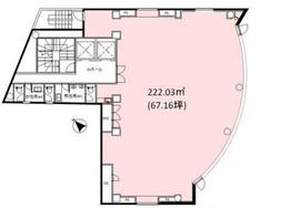 ウエル新都心ビル 5階 間取り図