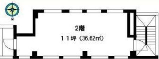 NEW-K Crescent 2階 間取り図