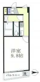 新宿パークサイド永谷 206 間取り図