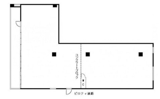 西新宿ハイホーム 101 間取り図