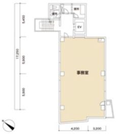 ファイブアネックス 801 間取り図