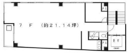 アージョ1 7階 間取り図