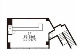 原宿MOEビル 2階 間取り図