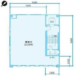 早川ビル 3階 間取り図