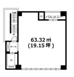 ECS第5ビル 4階 間取り図