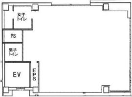 アドミラル紀尾井町 1階A 間取り図