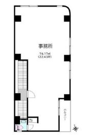 日本橋伊藤ビル 3階 間取り図