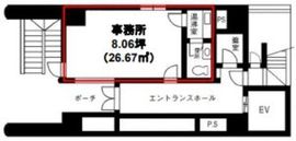 エバー室町ビル 1階 間取り図