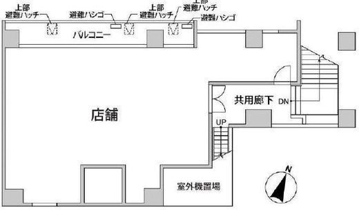アーバンキューブ九段南 201 間取り図