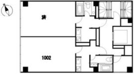 NEWS京橋 1002 間取り図