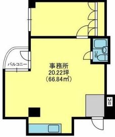 ラメゾンドシャルー 406 間取り図