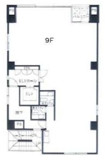 D&F御茶ノ水ビル 9階 間取り図