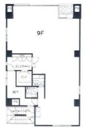 D&F御茶ノ水ビル 9階 間取り図