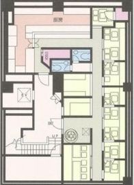 対翠館ビル B2階 間取り図