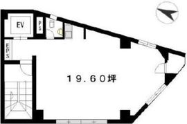 しんみつビル 6階 間取り図