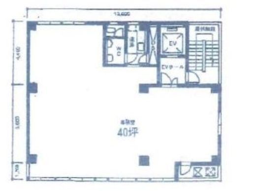 南部ビル 3階 間取り図