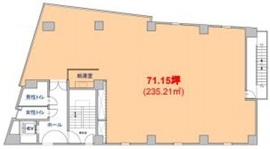 イマス浜田ビル 4階 間取り図