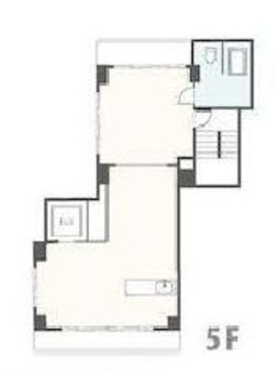 千住ビル(末広町) 5階 間取り図