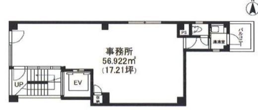 秋葉原虎ビル 7階 間取り図