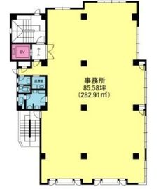 岩見ビル 3階 間取り図