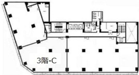 Daiwa銀座ビル 3階C 間取り図